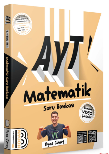 AYT Matematik Tamamı Video Çözümlü Soru Bankası Benim Hocam Yayınları