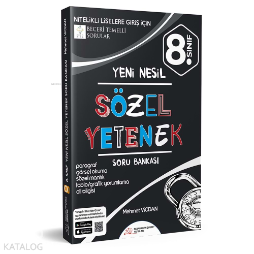Paragrafın Şifresi 8. Sınıf Yeni Nesil Sözel Yetenek Soru Bankası