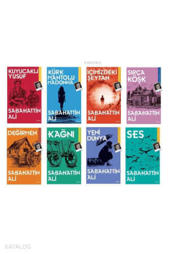 Sabahattin Ali Seçme Eserleri ( 8 Kitap ) Kutulu